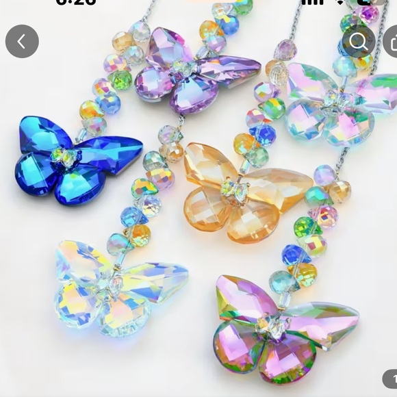 Other - New Crystal hanging Butterfly Suncatchers